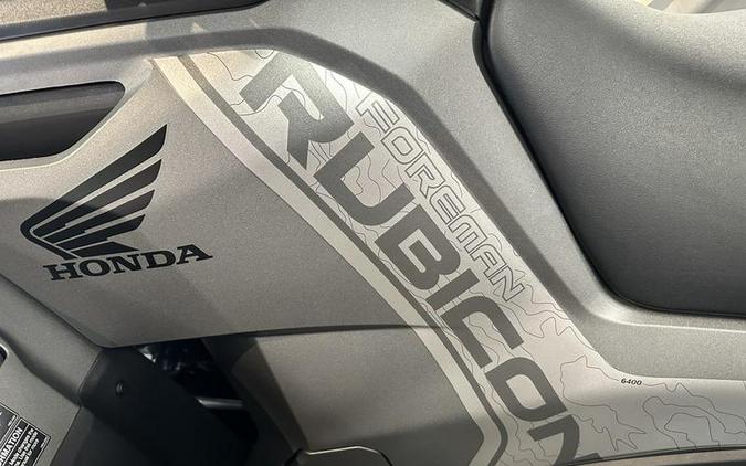 2026 Honda® FourTrax Foreman Rubicon 4x4 EPS Matte Gray Metallic