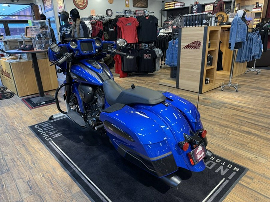 2026 Indian Chieftain Dark Horse W/Powerband Audio Deep Blue