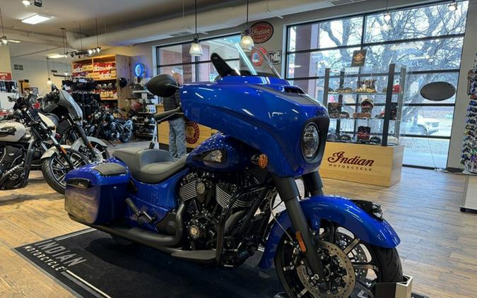 2026 Indian Chieftain Dark Horse W/Powerband Audio Deep Blue