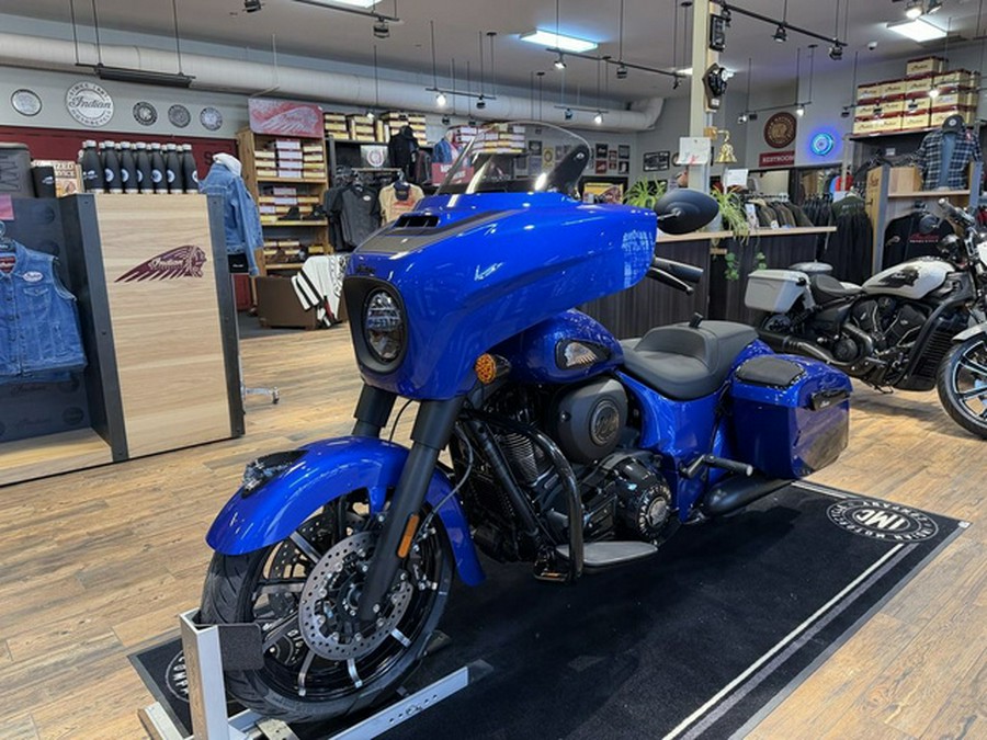 2026 Indian Chieftain Dark Horse W/Powerband Audio Deep Blue