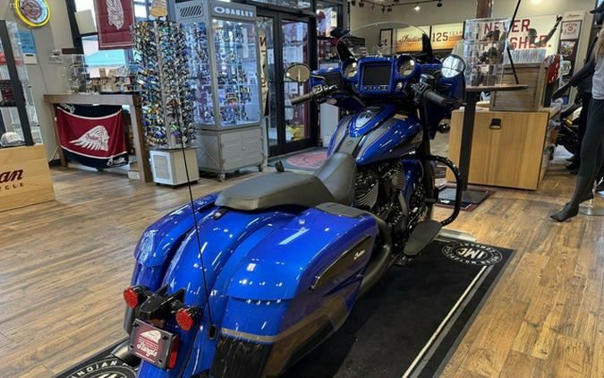 2026 Indian Chieftain Dark Horse W/Powerband Audio Deep Blue