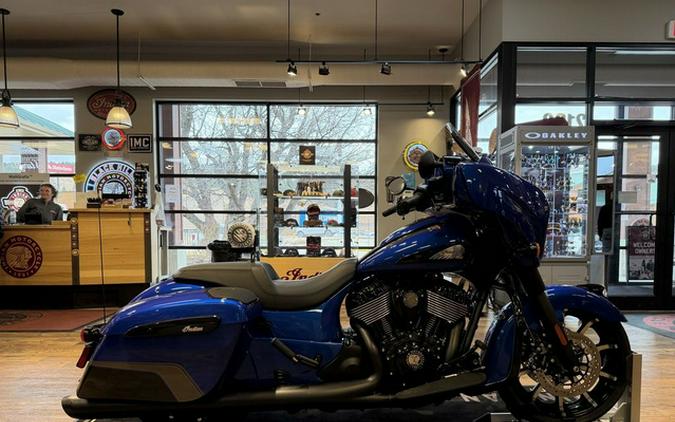 2026 Indian Chieftain Dark Horse W/Powerband Audio Deep Blue
