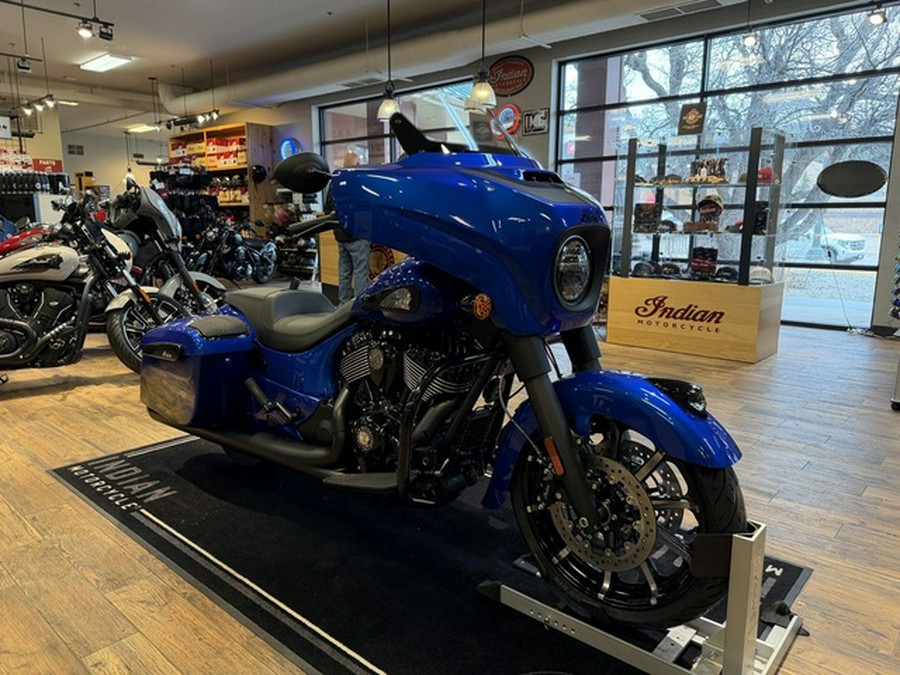 2026 Indian Chieftain Dark Horse W/Powerband Audio Deep Blue