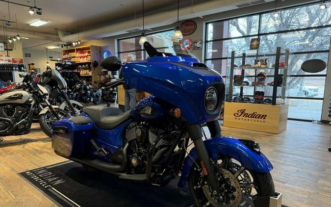 2026 Indian Chieftain Dark Horse W/Powerband Audio Deep Blue