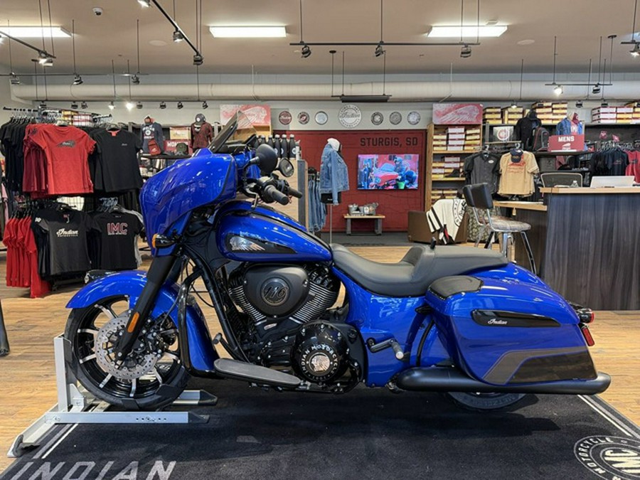 2026 Indian Chieftain Dark Horse W/Powerband Audio Deep Blue
