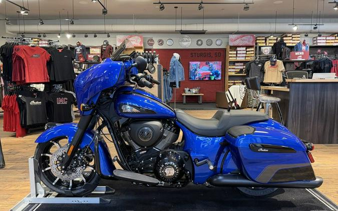 2026 Indian Chieftain Dark Horse W/Powerband Audio Deep Blue