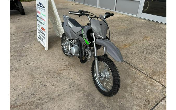 2024 Kawasaki KLX 110R Battle Gray