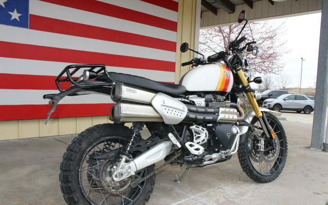 2019 Triumph Scrambler 1200 XE Fusion White