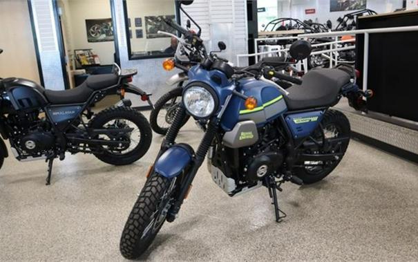 2023 Royal Enfield Scram 411 Skyline Blue