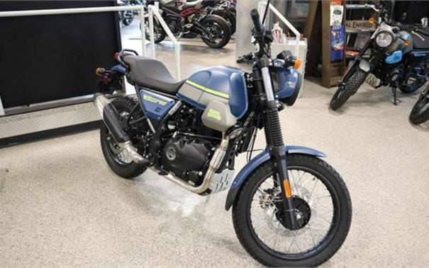 2023 Royal Enfield Scram 411 Skyline Blue