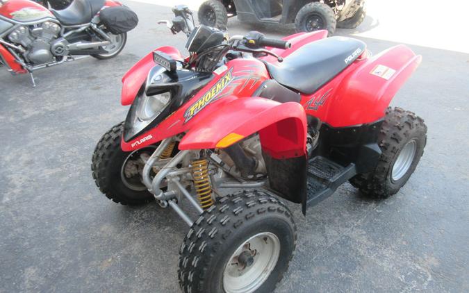 2005 POLARIS ATV-05PHOENIX 200INDY RED