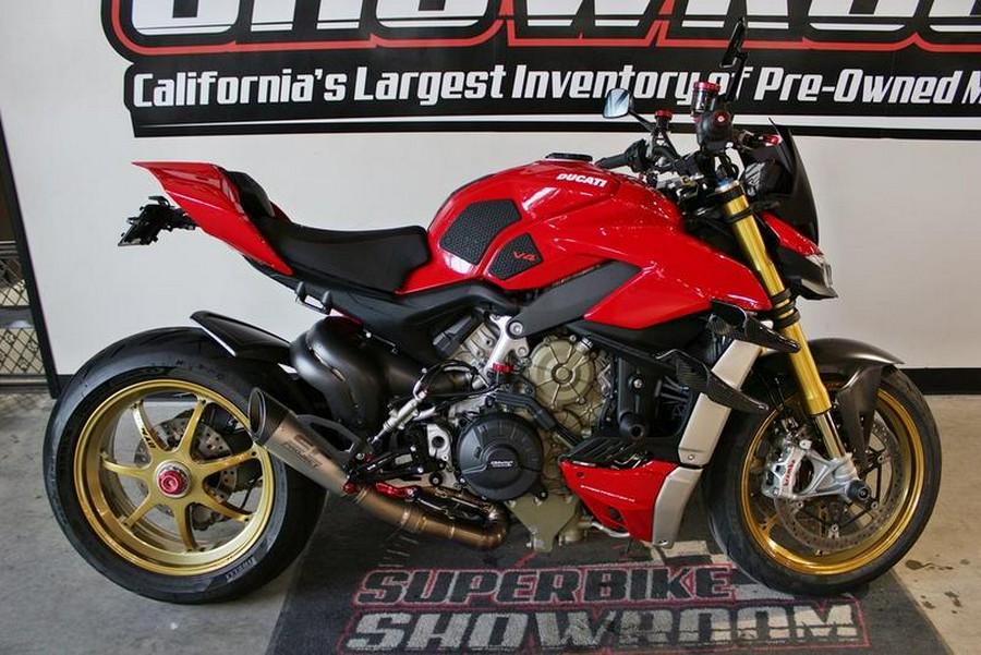 2021 Ducati Streetfighter V4 S Ducati Red