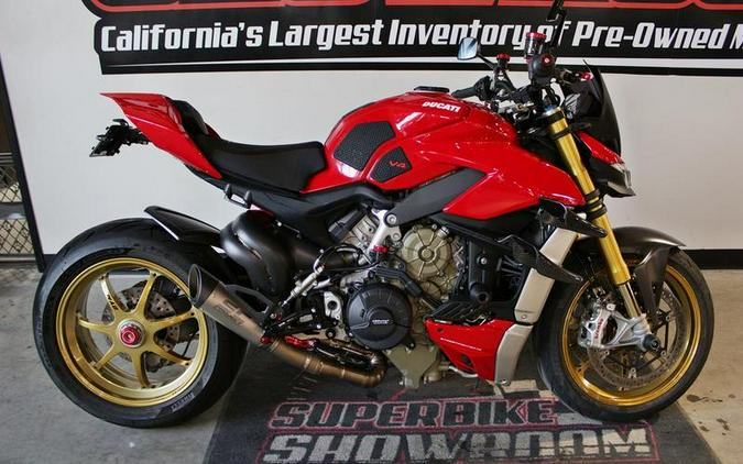 2021 Ducati Streetfighter V4 S Ducati Red