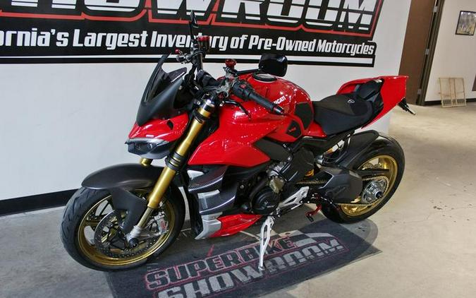 2021 Ducati Streetfighter V4 S Ducati Red