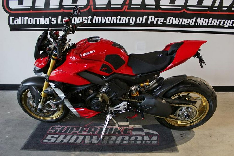 2021 Ducati Streetfighter V4 S Ducati Red