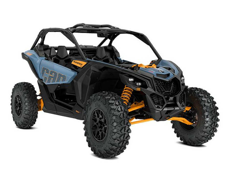 2026 Can-Am® Maverick X3 DS Turbo RR Scandi Blue & Orange Crush