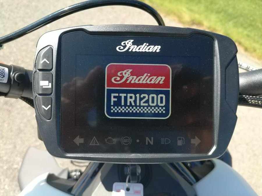 2022 Indian Motorcycle® FTR S White Smoke
