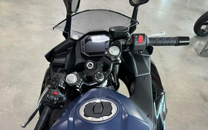 2026 Kawasaki Ninja 500 ABS Metallic Matte Twilight Blue