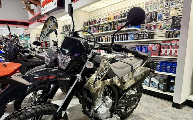 2026 Kawasaki KLX®300 Cypher Camo Beige