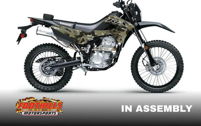 2026 Kawasaki KLX®300 Cypher Camo Beige