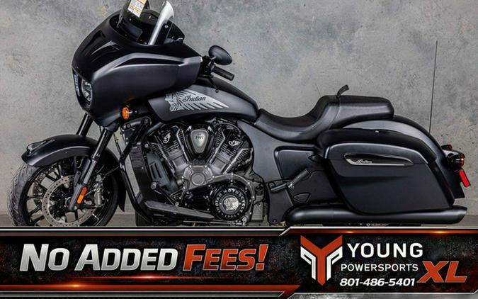 2026 Indian Chieftain PowerPlus Dark Horse Black Smoke