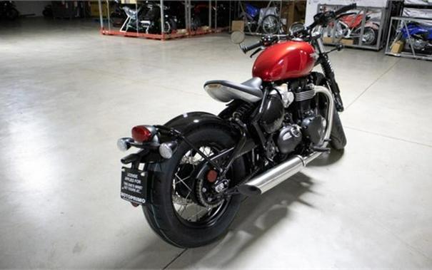 2023 Triumph Bonneville Bobber Red Hopper