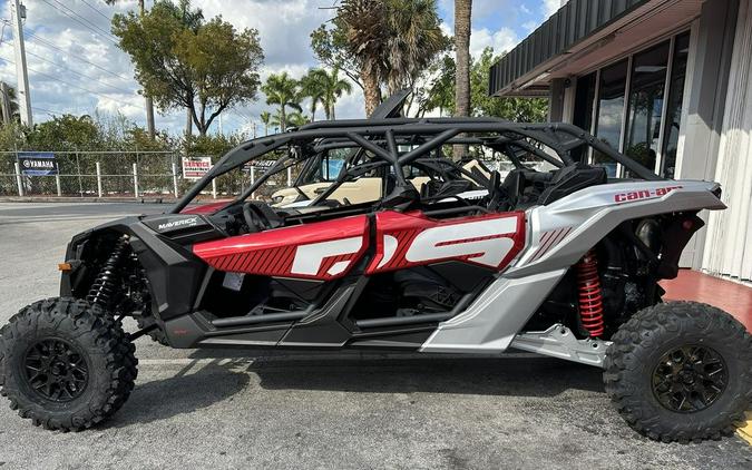 2024 Can-Am® Maverick X3 MAX RS Turbo RR Fiery Red & Hyper Silver