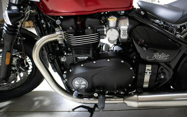 2023 Triumph Bonneville Bobber Red Hopper