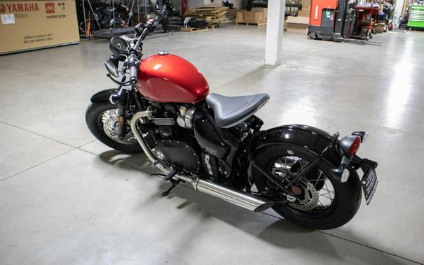 2023 Triumph Bonneville Bobber Red Hopper