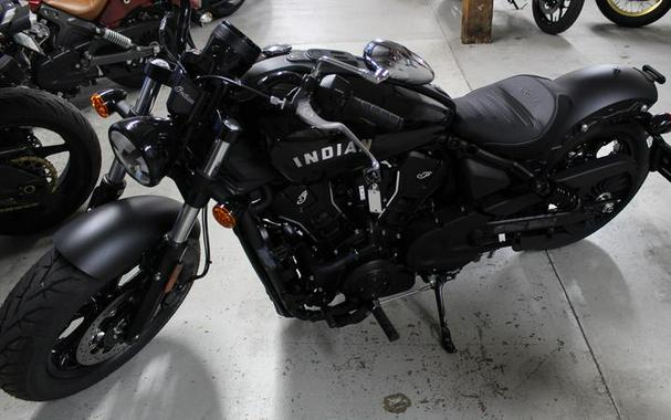 2026 Indian Motorcycle® Scout® Sixty Bobber Black Metallic