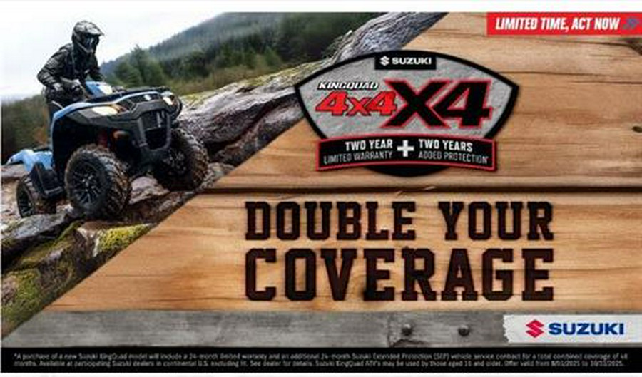 2025 Suzuki KingQuad 500AXi Power Steering SE