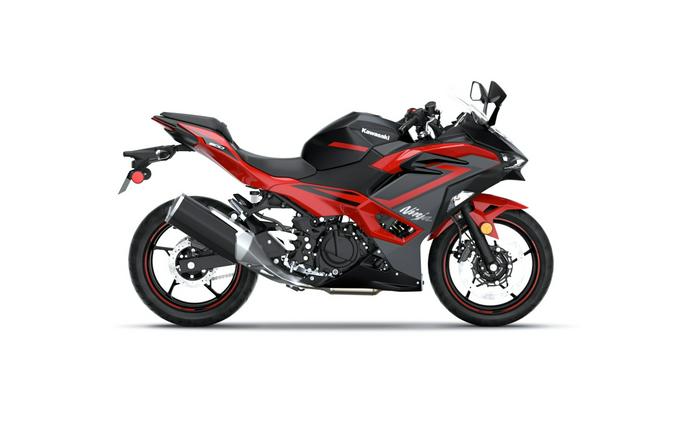 2026 KAWASAKI NINJA 500 ABS Passion Red/Metallic Flat Spark Black/Metallic Matte Dark Gray - KAA84178