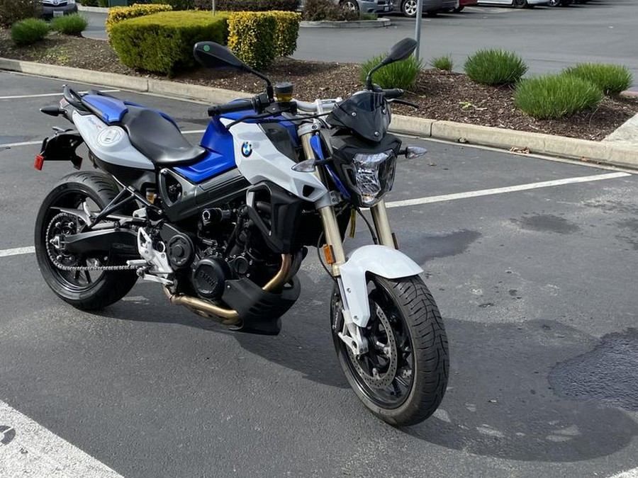 2016 BMW F 800 R Racing Blue Metallic Matte / Light White