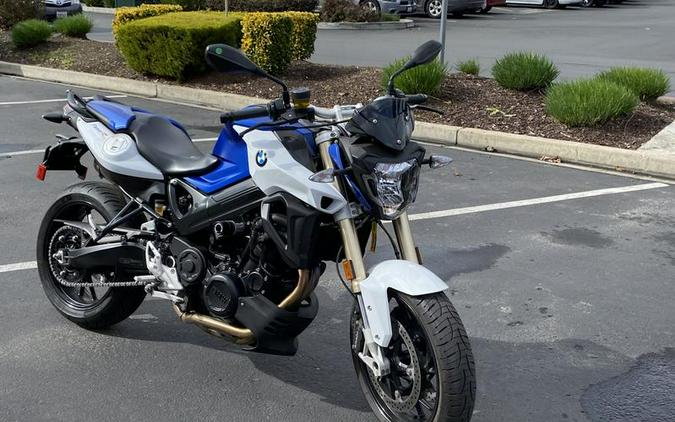 2016 BMW F 800 R Racing Blue Metallic Matte / Light White