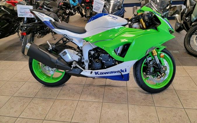 2024 Kawasaki Ninja® ZX™-6R 40th Anniversary Edition ABS