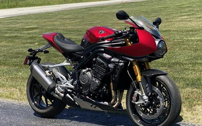 2022 Triumph Speed Triple 1200 RR Red Hopper Storm Grey