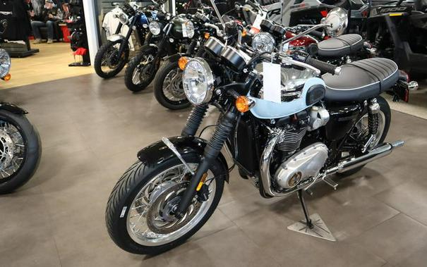 2023 Triumph Bonneville T120 Chrome Edition Meriden Blue