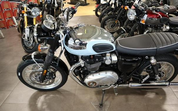 2023 Triumph Bonneville T120 Chrome Edition Meriden Blue