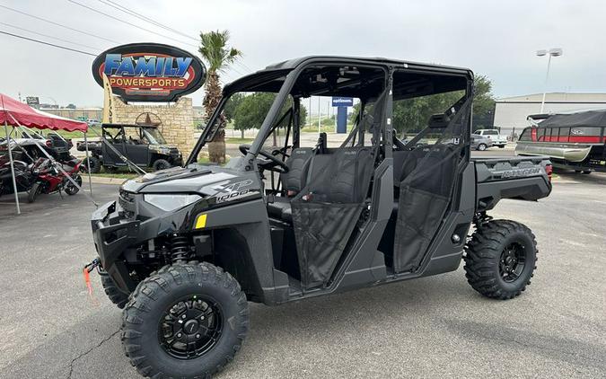 New 2025 POLARIS RANGER CREW XP 1000 PREMIUM ONYX BLACK