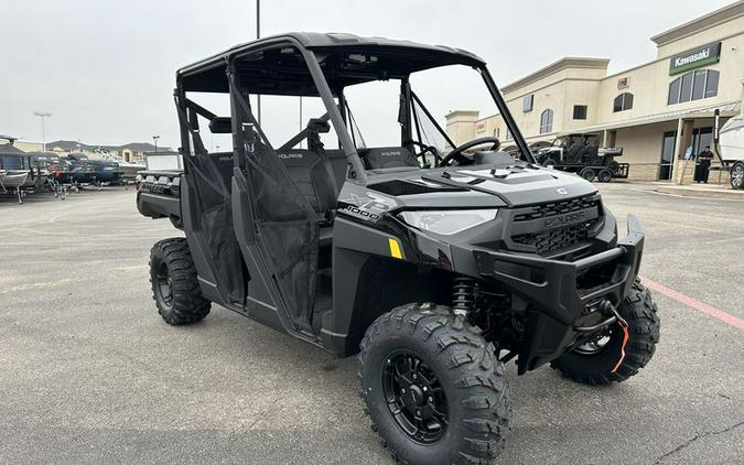 New 2025 POLARIS RANGER CREW XP 1000 PREMIUM ONYX BLACK