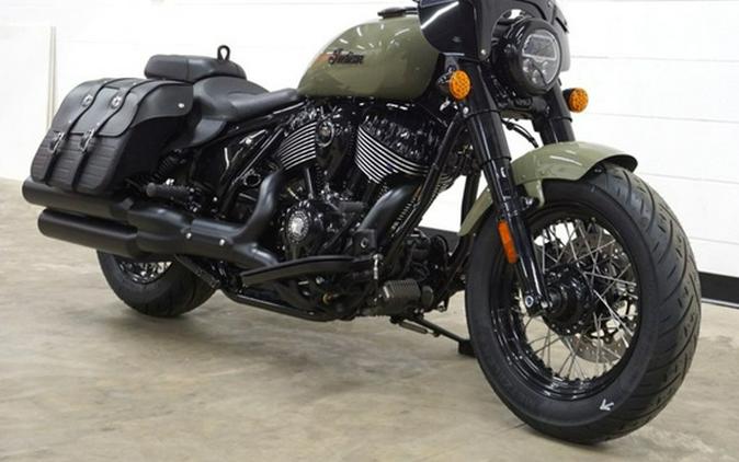 2025 Indian Super Chief Dark Horse Moss Green