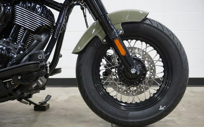 2025 Indian Super Chief Dark Horse Moss Green