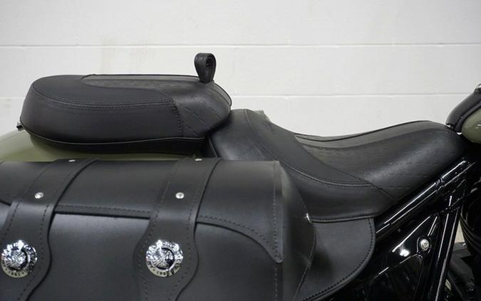 2025 Indian Super Chief Dark Horse Moss Green