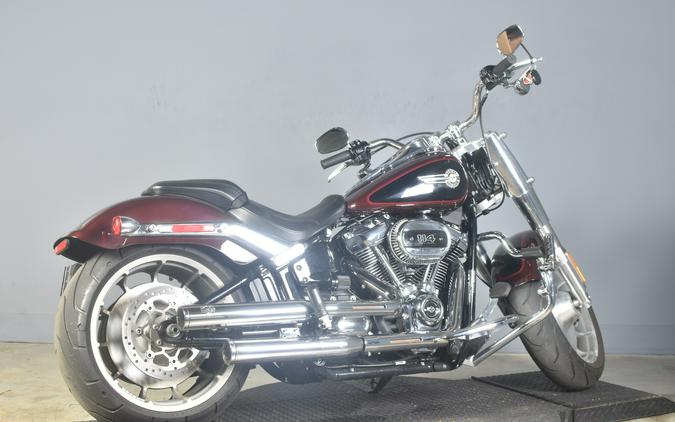 2022 Harley-Davidson Fat Boy 114 Midnight Crimson/Vivid Black