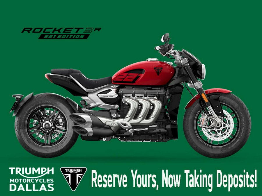 2022 Triumph ROCKET 3 R 221 SPECIAL EDITION