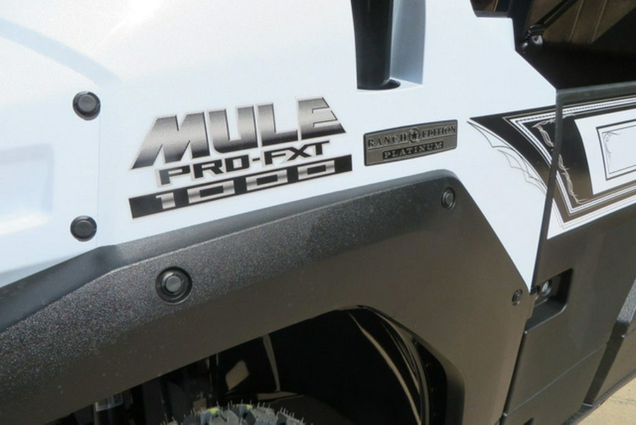 2024 Kawasaki Mule PRO-FXT 1000 Platinum Ranch Edition