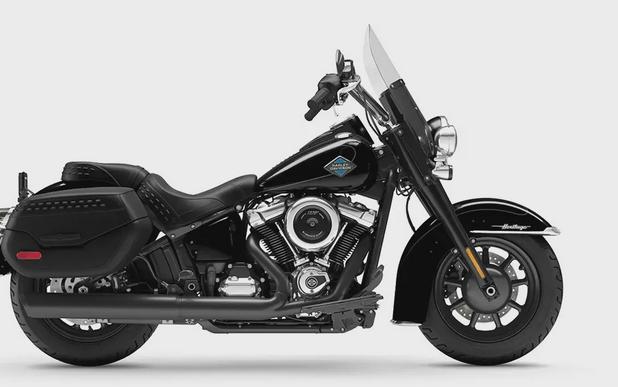 2026 Harley-Davidson FLHC Heritage Classic in Vivid Black with 10 miles