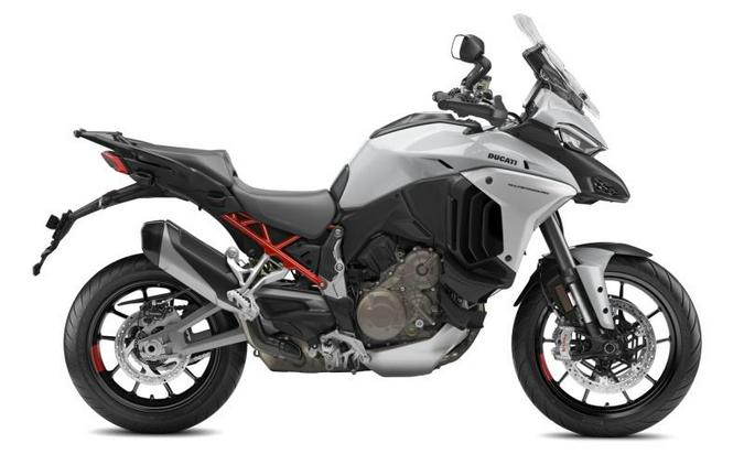 2023 Ducati Multistrada V4S Iceberg White - Alloy Wheels