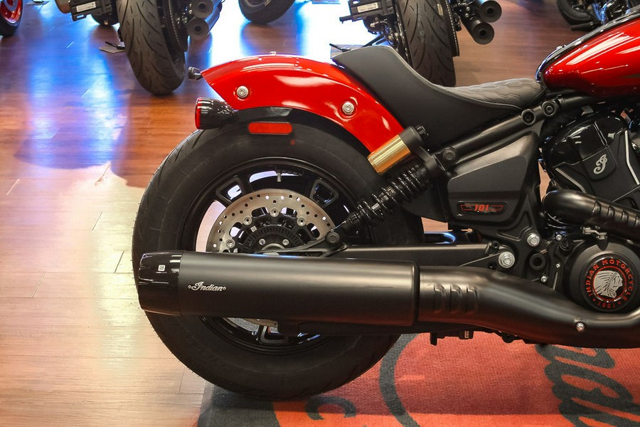 2026 Indian Motorcycle® 101 Scout® Sunset Red Metallic