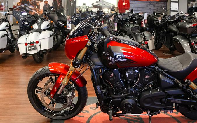 2026 Indian Motorcycle® 101 Scout® Sunset Red Metallic